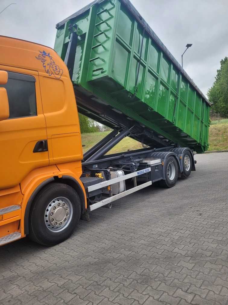 Scania R500 V8, 2011rok, hakowiec