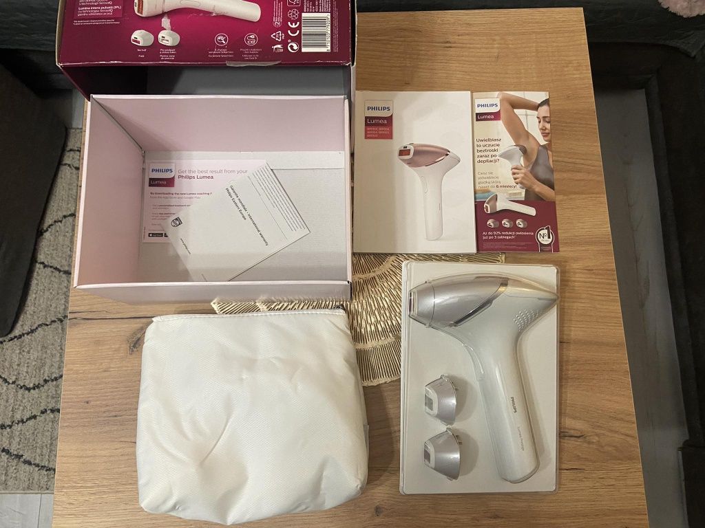 Jak nowy Depilator laserowy Philips Lumea Prestige