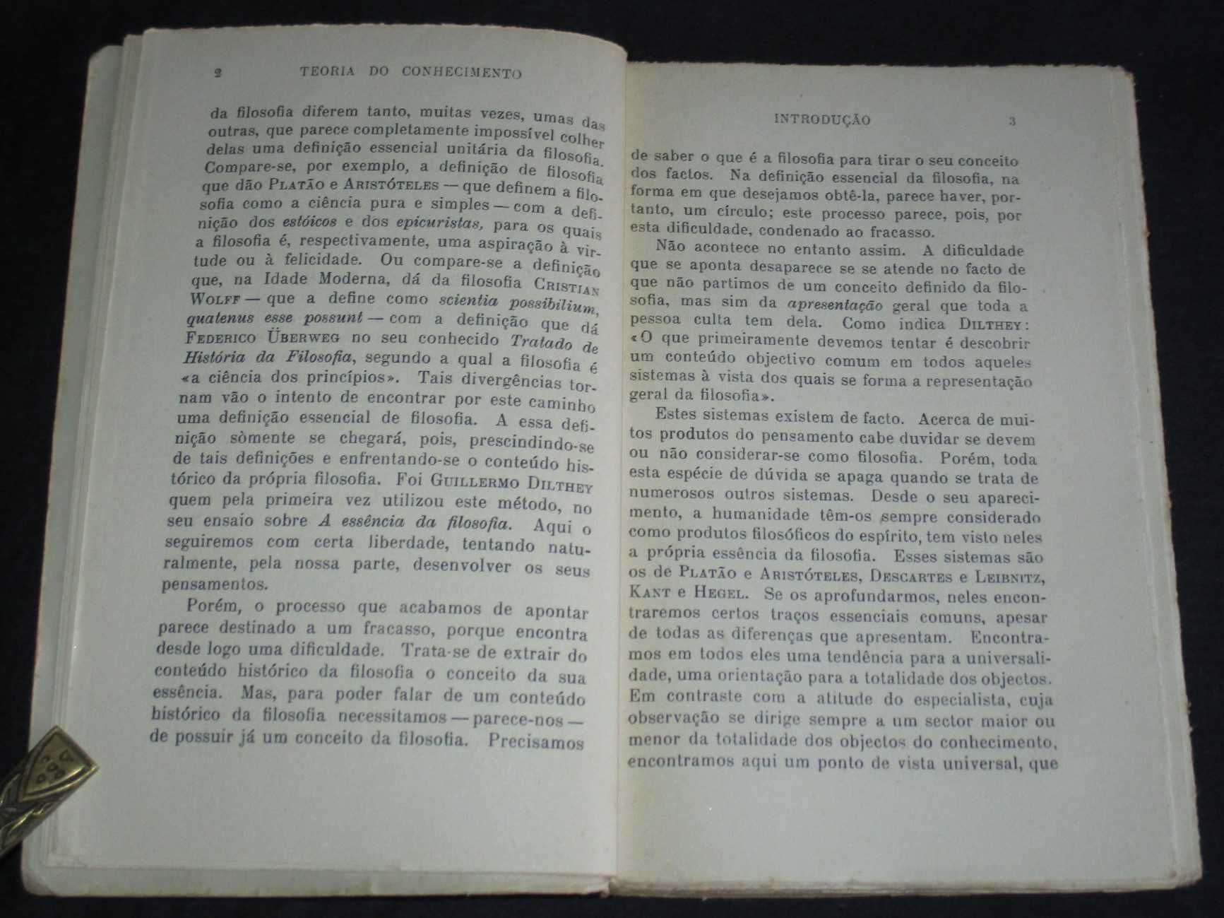 Livro Teoria do Conhecimento J. Hessen