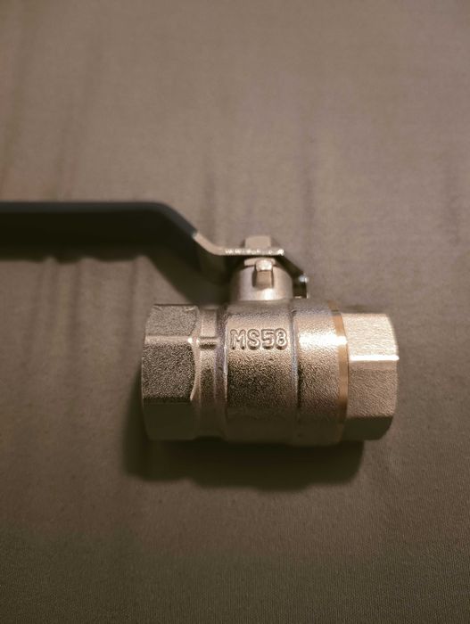 Zawór kulkowy 1cala z rączką HYDRO-S 25 bar.