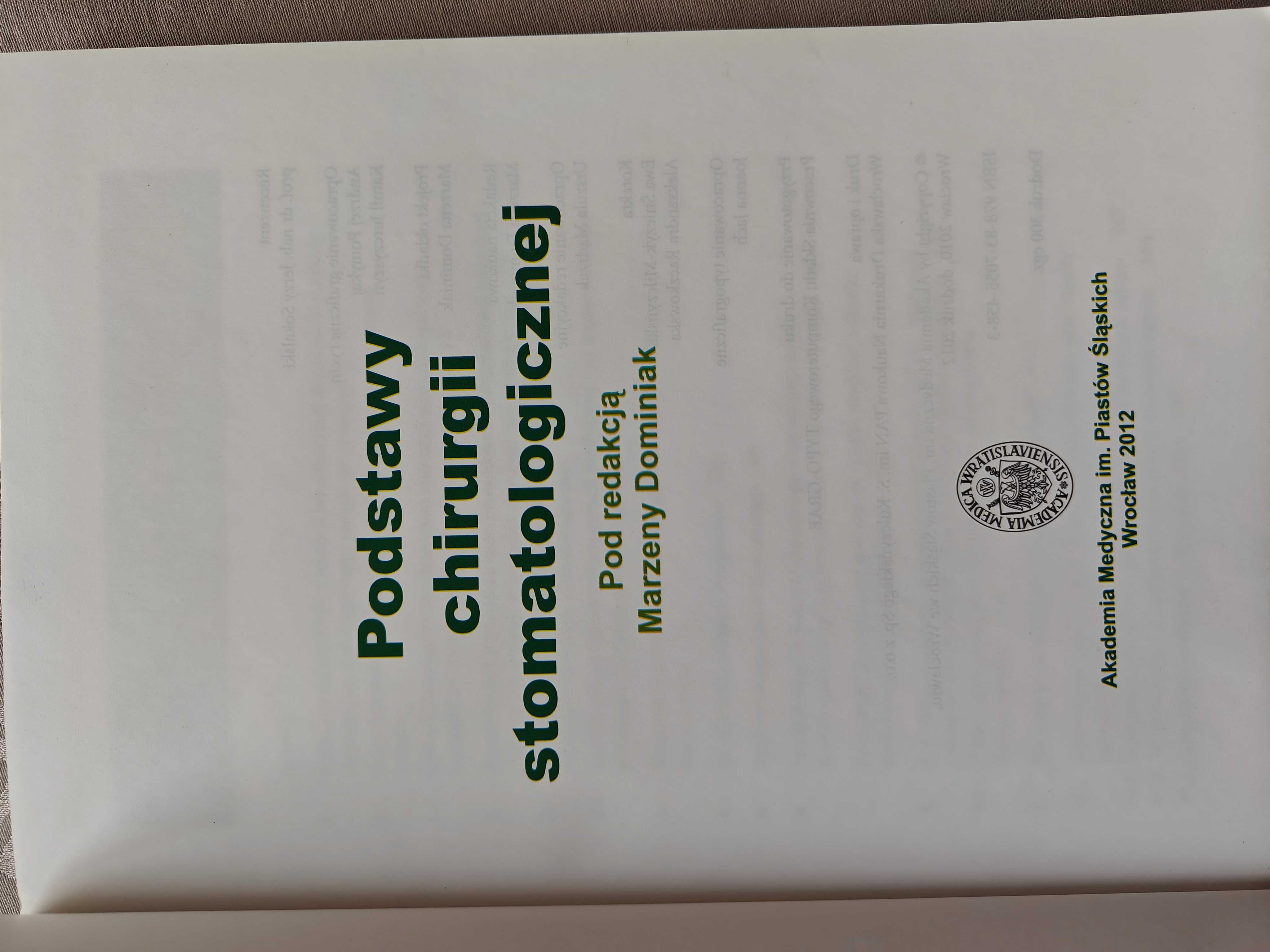 Podstawy chirurgii stomatologicznej