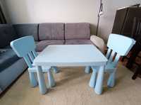 Stolik dziecięcy + 2 krzesełka. Ikea Mammut