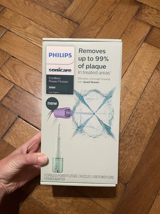 Іригатор Philips Sonicare Power Flosser 3000, HX3806/24