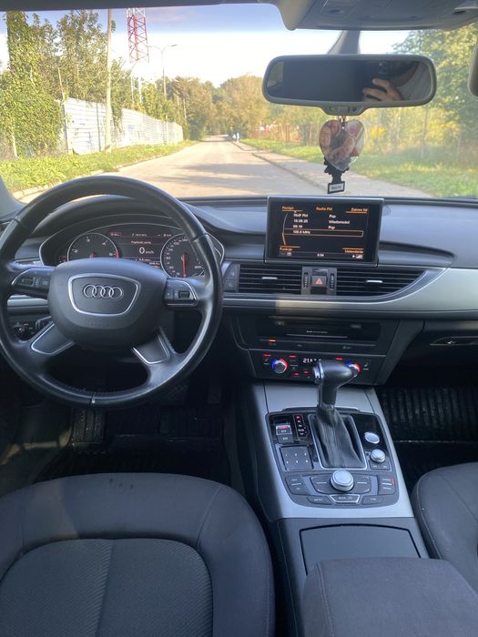 Audi A6 C7 2.0TDI 177km Automat, 2014r, Czarny w Idealnym Stanie.