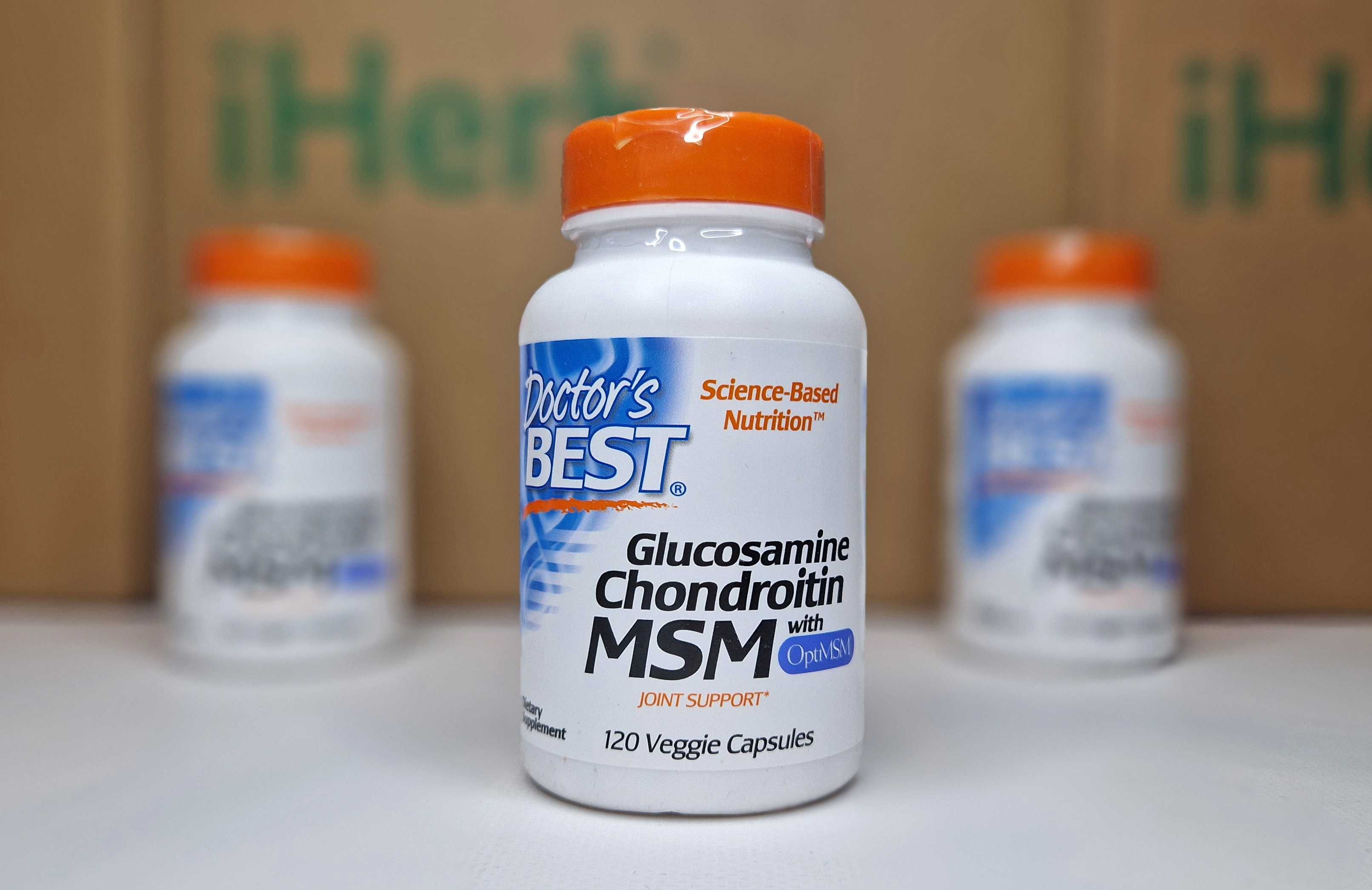 Doctors Best Глюкозамин хондроитин MSM, для суставов, 120, 240 и 360шт