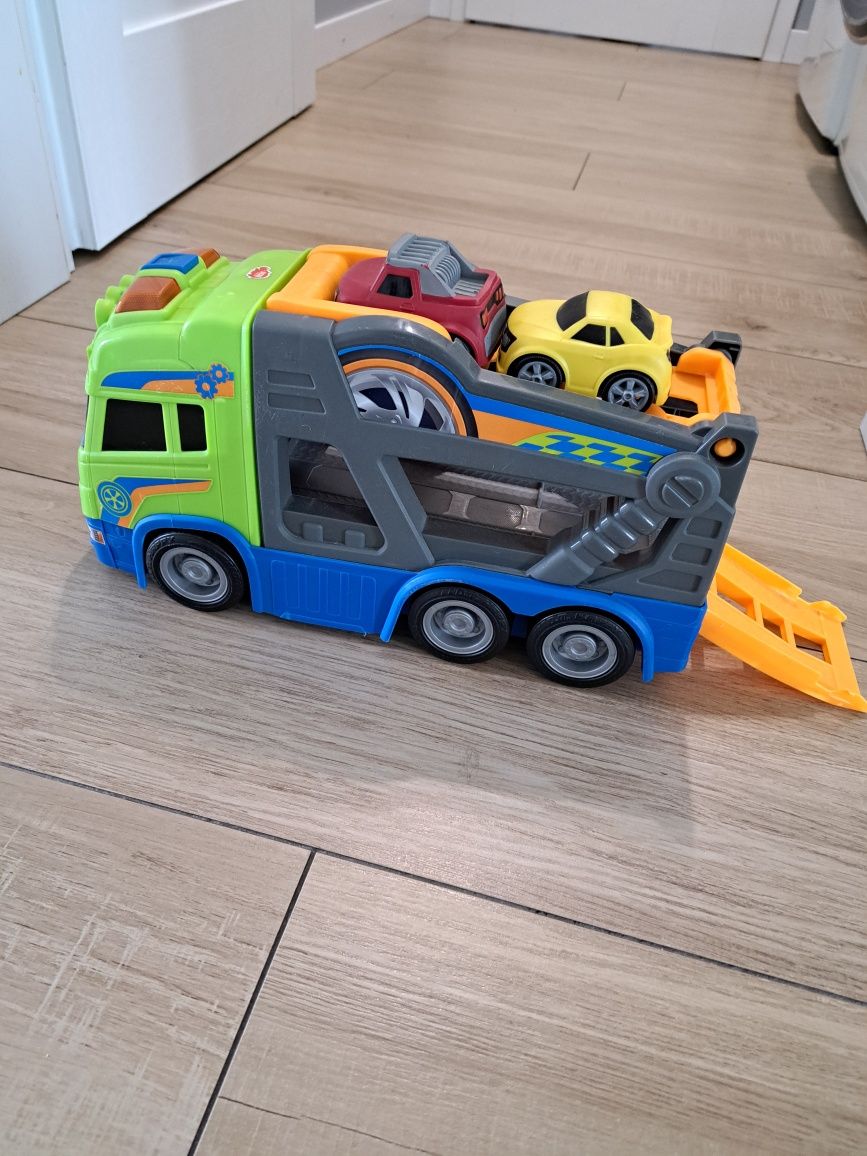 Dickie Toys Happy Scania Car Transporter,