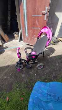 Rowerki + krzesełko dla dziecka