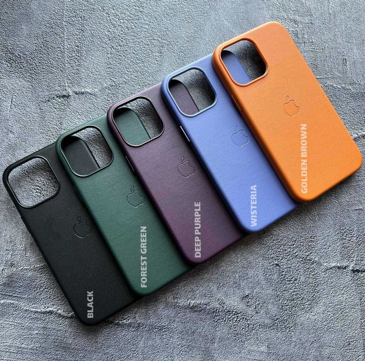 Шкіряний чохол для iPhone 13-13 Pro Max Leather Case MagSafe