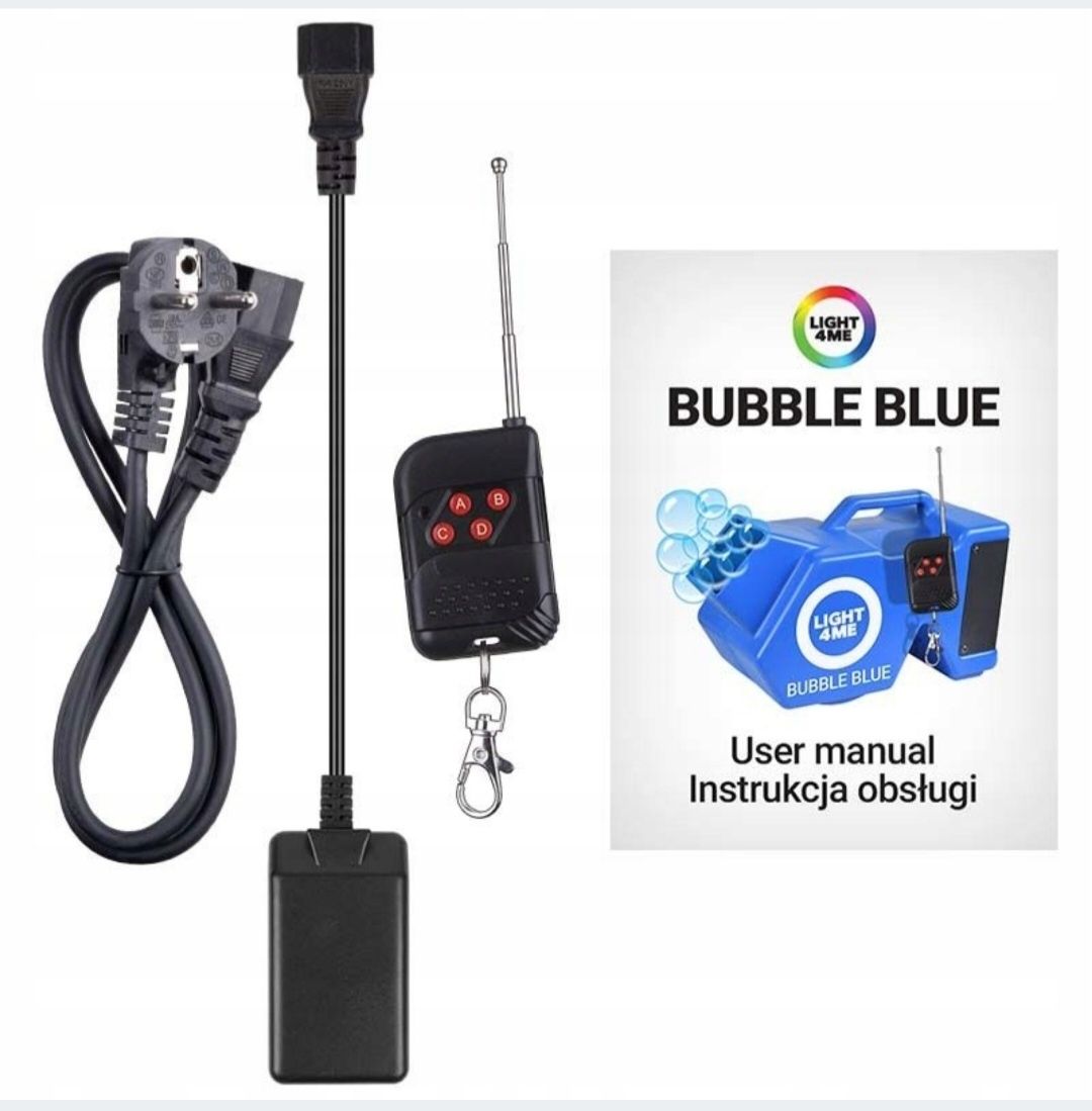 Генератор мильних бульбашок Light4Me Bubble Blue

LIGHT4ME