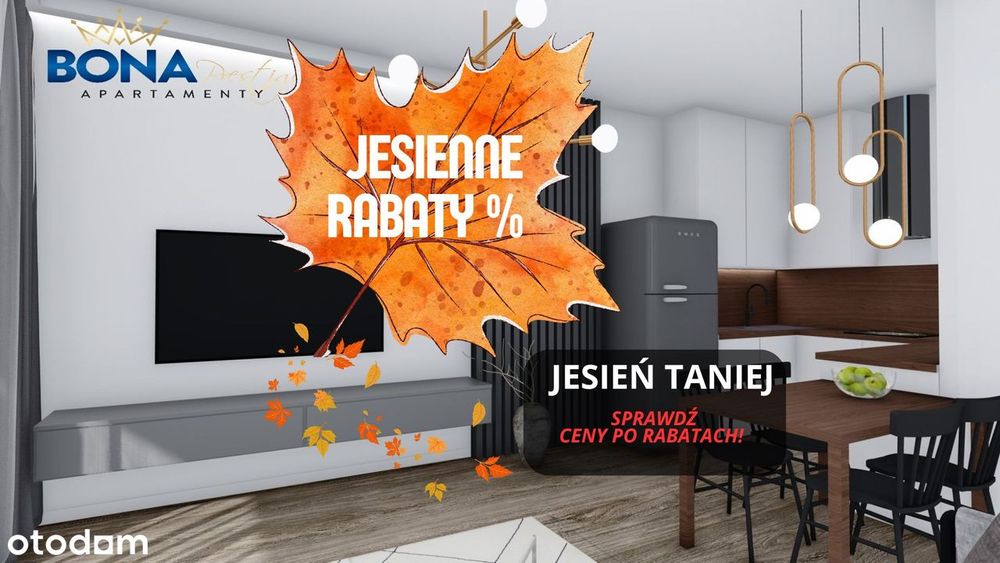 Mieszkanie nr. 34 | 41,98 m² | I piętro | BONA II | JESIENNE RABATY!