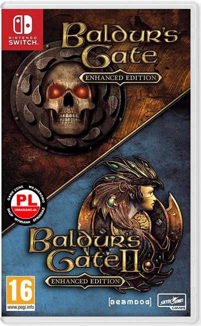 Baldur's Gate & Baldur's Gate II PL Enhanced Editions Nintendo Switch