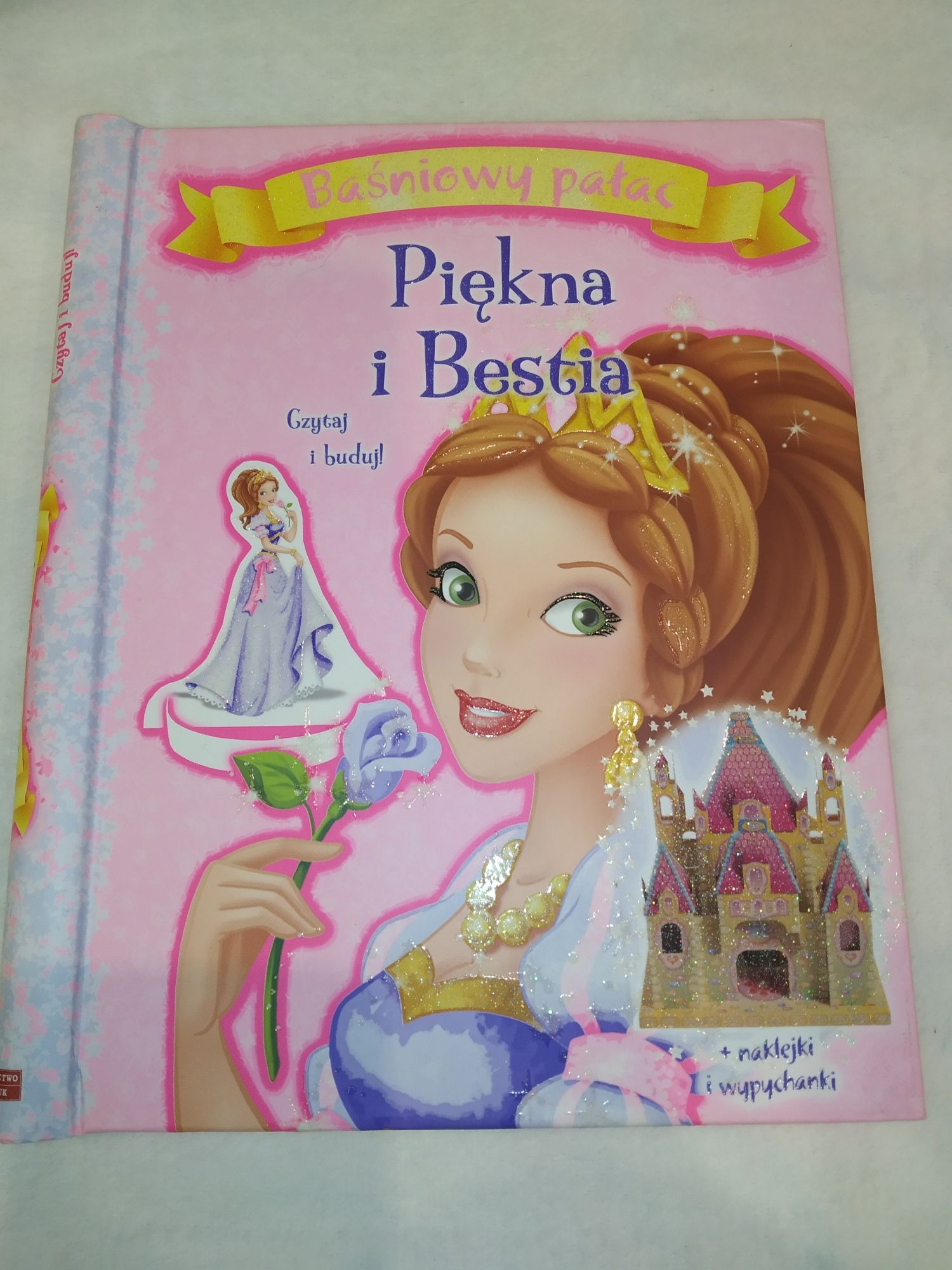 Piękna i Bestia Baśniowy pałac czytaj i buduj