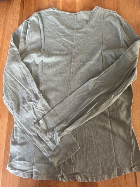 koszulka Longsleve vinted style XL khaki zielona