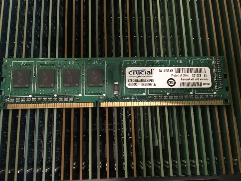 DDR3 4GB Hynix, Micron, Samsung SDRAM 1600/1333 MHz Intel/AMD