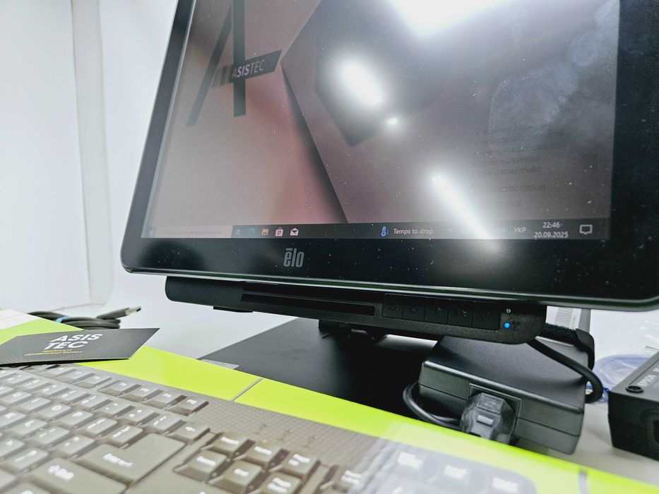 КОМПЛЕКТ POS термінал Elo 17" /принтер чеків Epson /2D штрихкод сканер