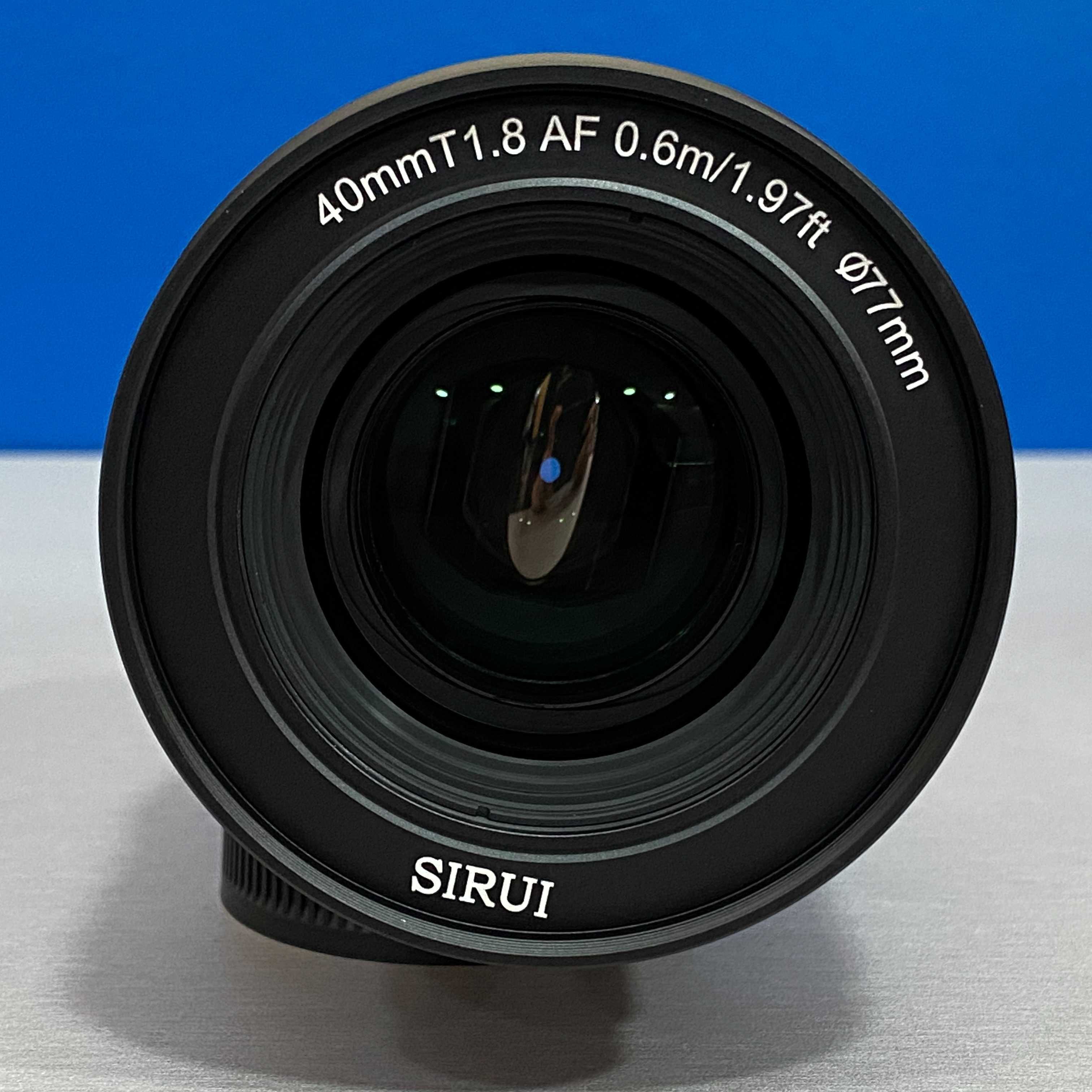 SIRUI 40mm T1.8 1.33x S35 AF Anamorphic (Sony E-Mount) - NOVA