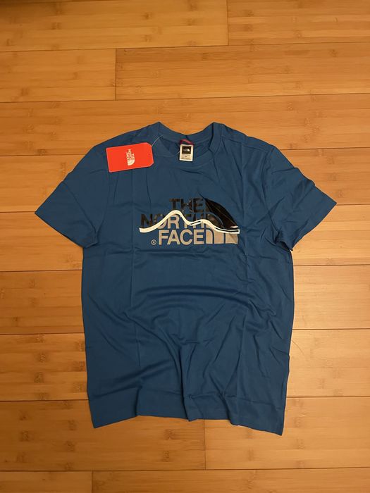 Футболки The North Face чоловічі оригінал великий логотип котон men