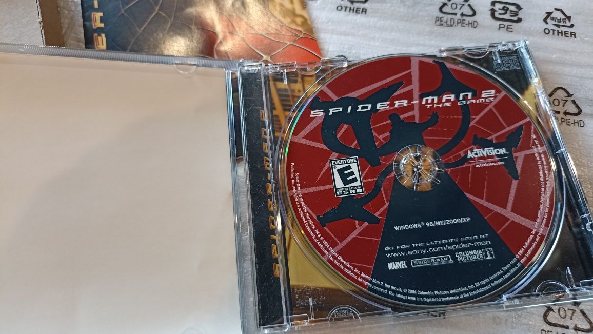 Spider-Man 2 The Game 2004 PC rzadkość. Wydanie kolekcjonerskie