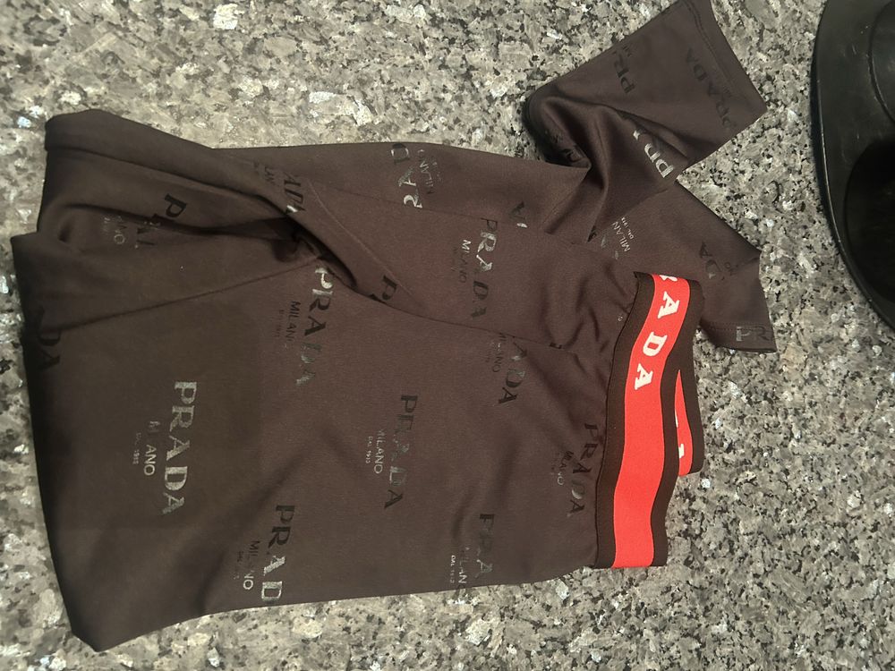 Legginsy nowe z mega napisem r.M
