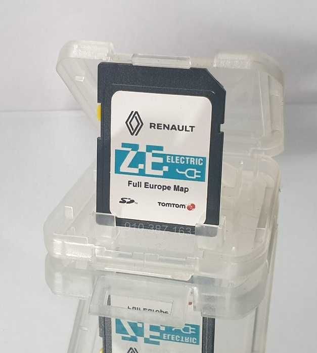 Renault Cartao de Mapas GPS Europa 2025 + Radar