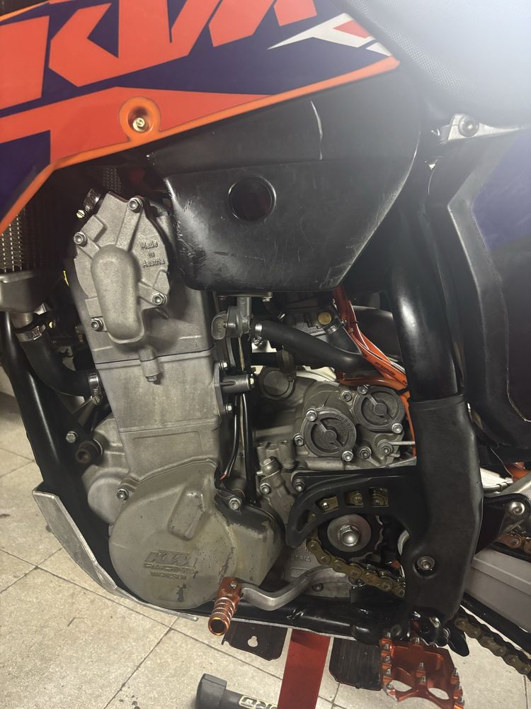Ktm sx 450 com doc de 2007