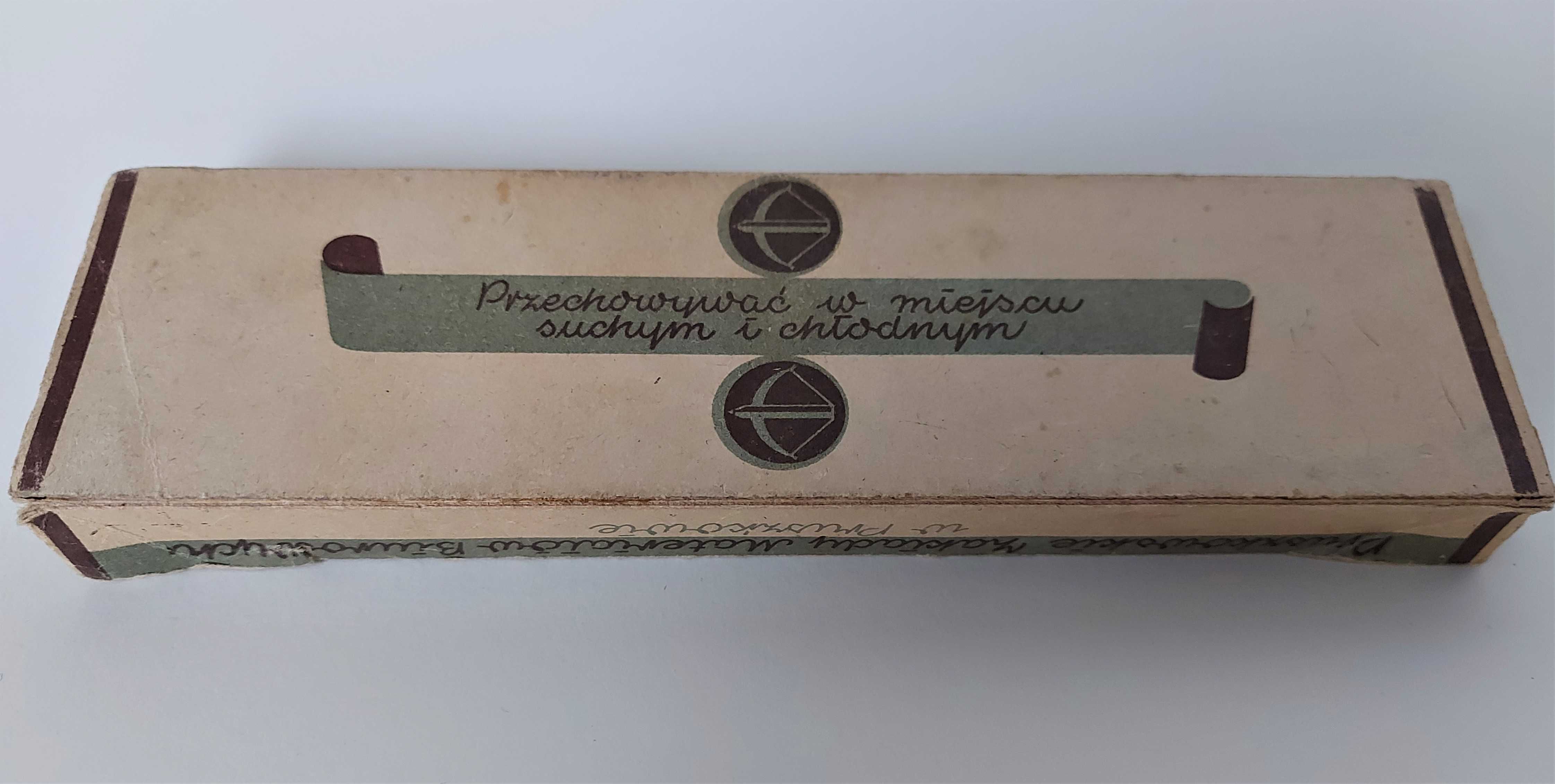 Pudełko po ołówkach kopiowych PRL lata 60- te