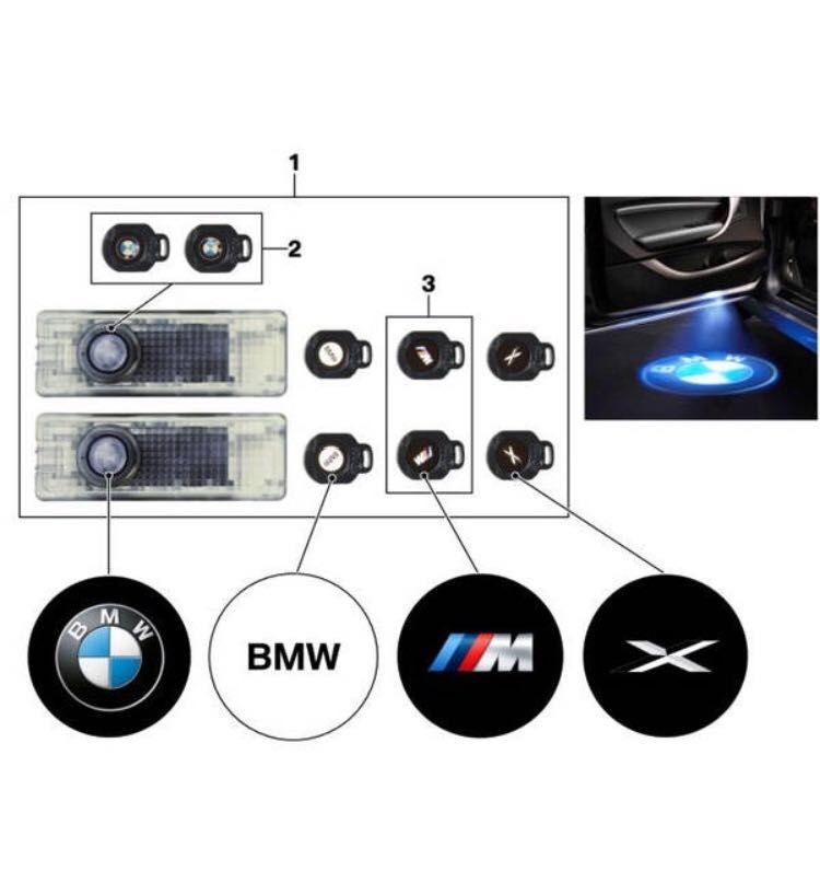 Светодиодный дверной проектор BMW LED Door Projectors,
