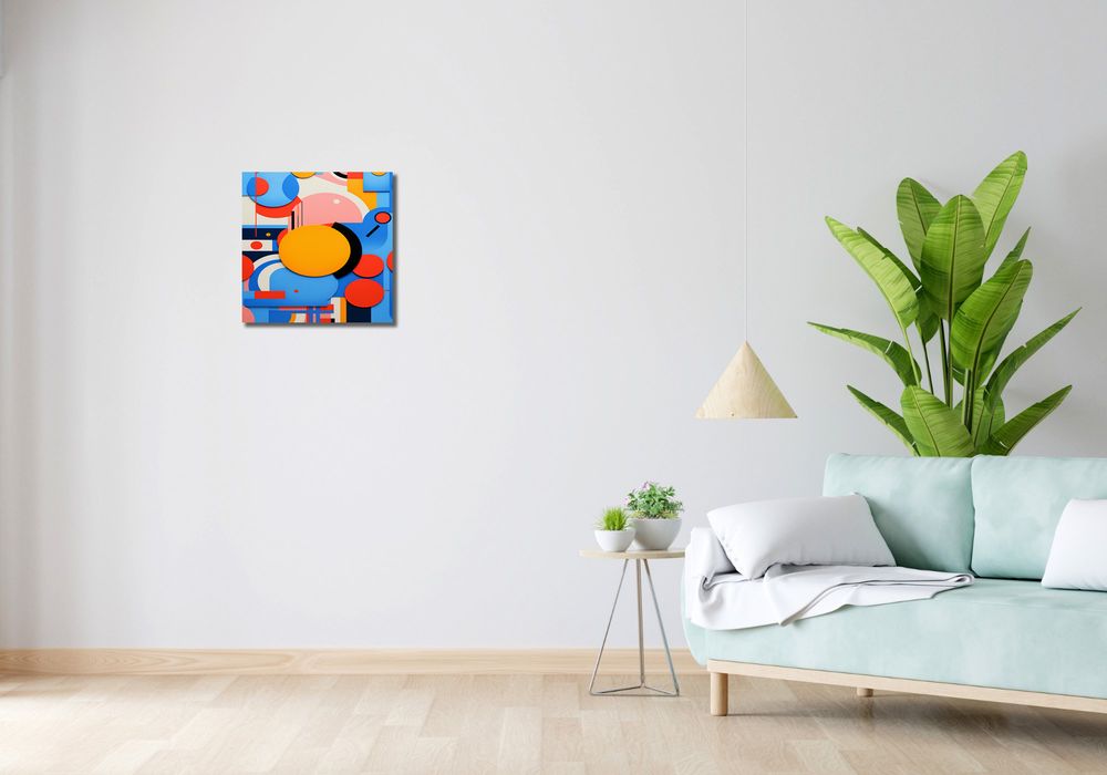 Obraz 40x40cm Kreślone Serce