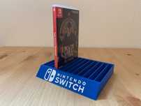 Stojak podstawka na gry Nintendo Switch (niebieska)