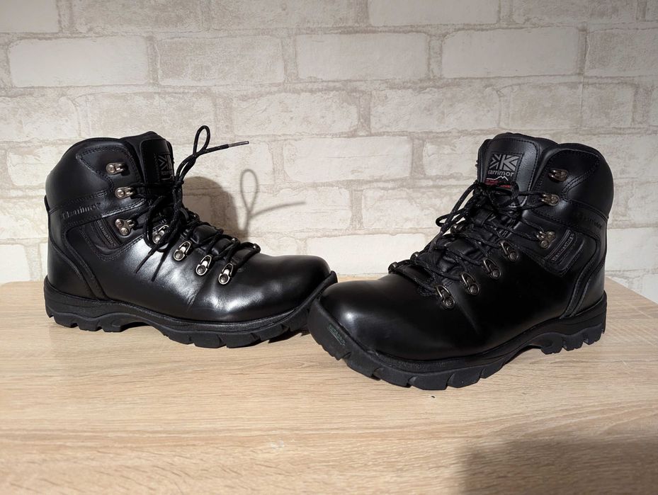 Мужские теплые кожаные ботинки Karrimor, размер 44,5( на 28,5 см)