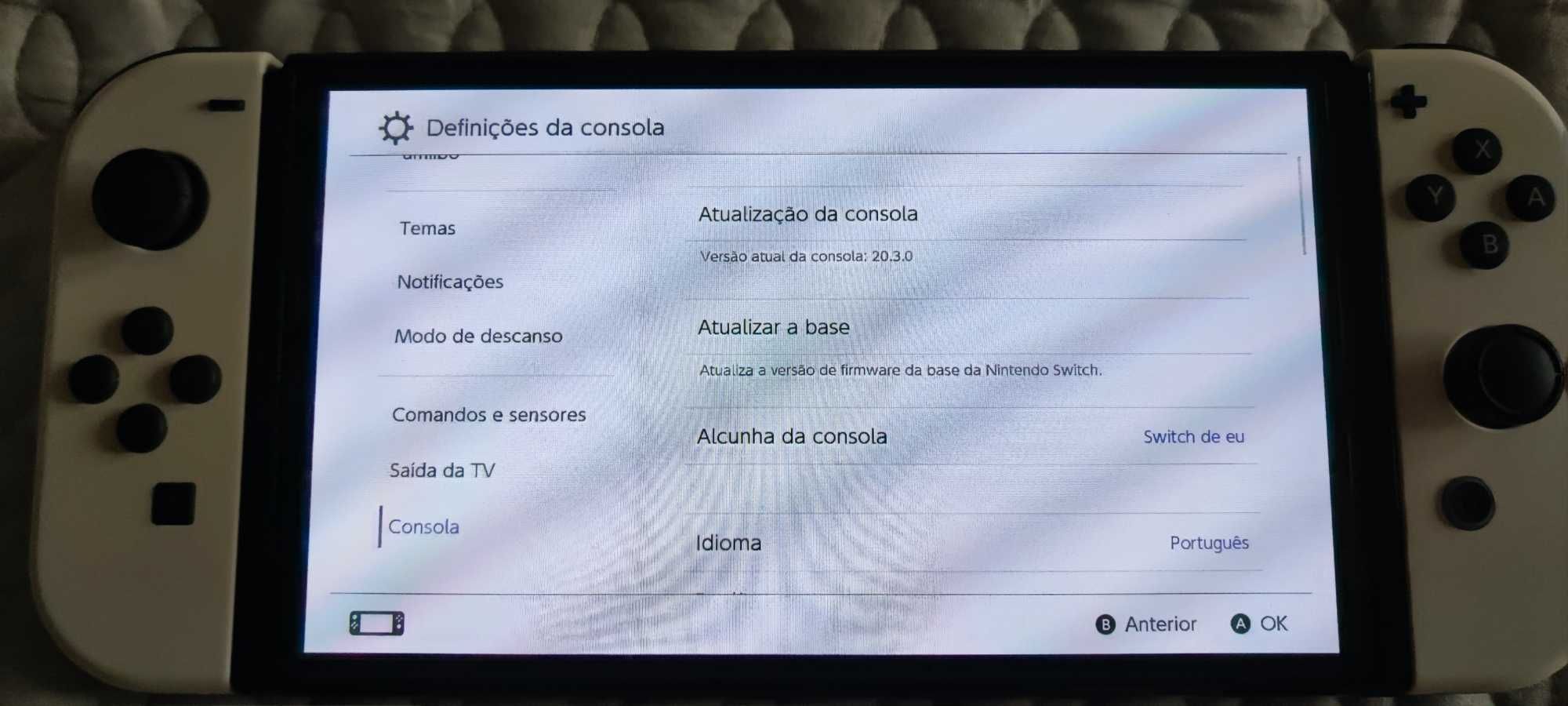 Nintendo Switch OLED 64 GB (Branca) + Extras