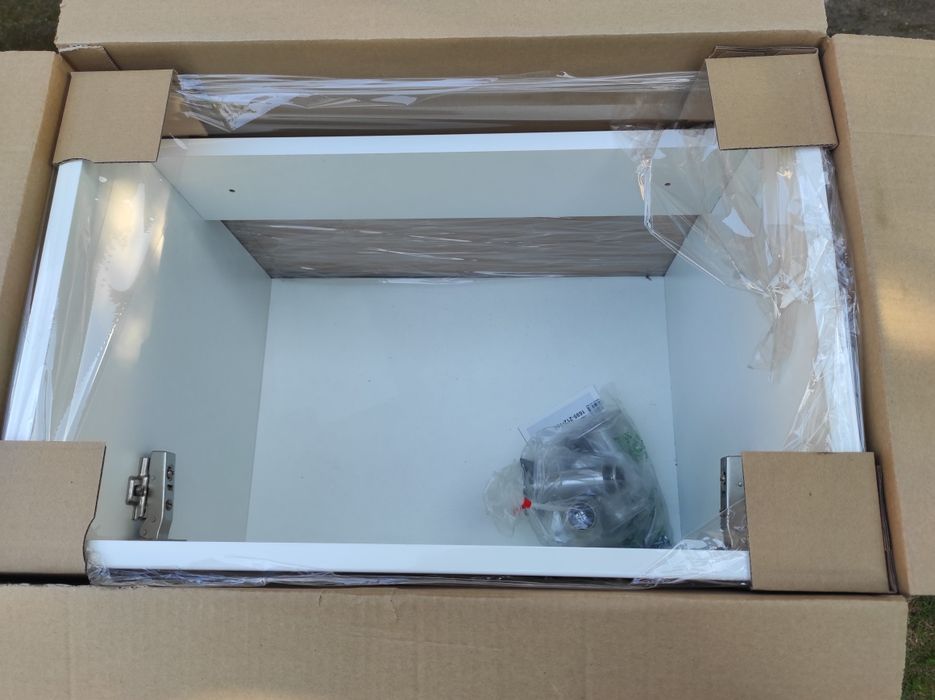 Szafka podumywalkowa biała lakierowana