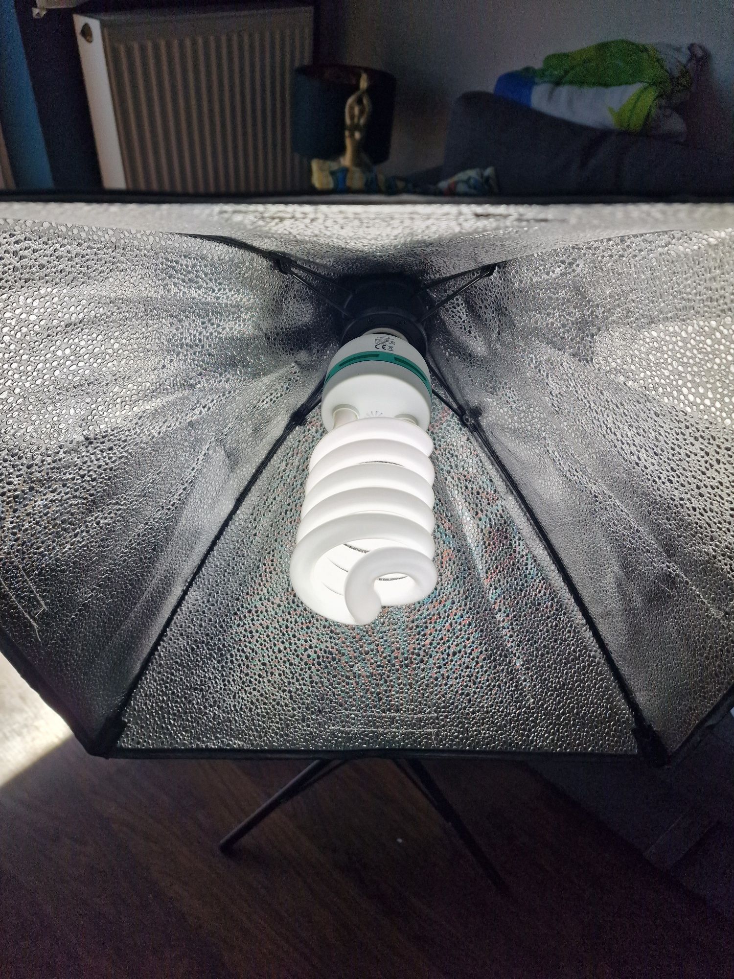 Lampa do zdjęć ze statywem softbox
