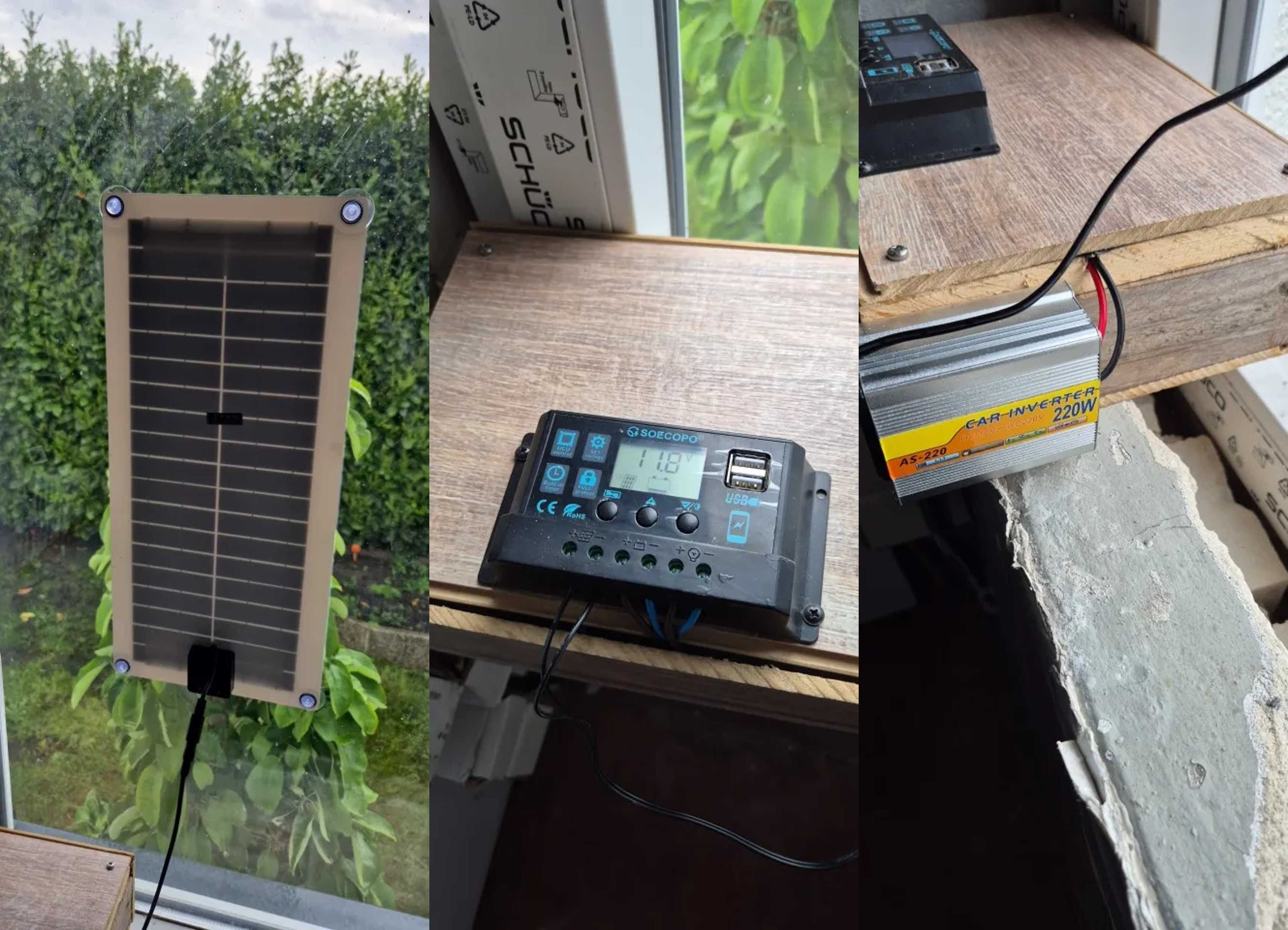 Inversor de energia 220w
