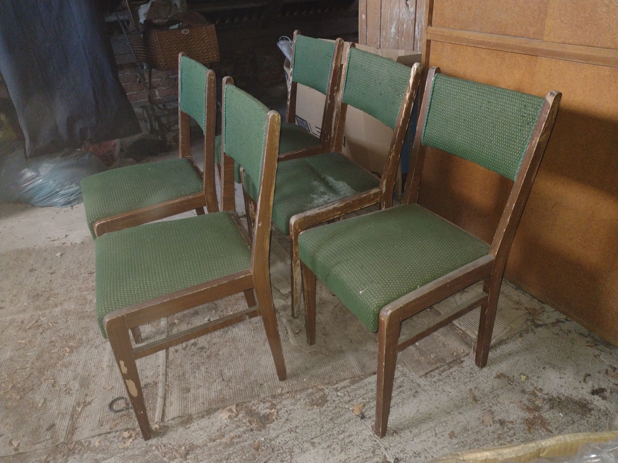 Stare krzesła lata 50.