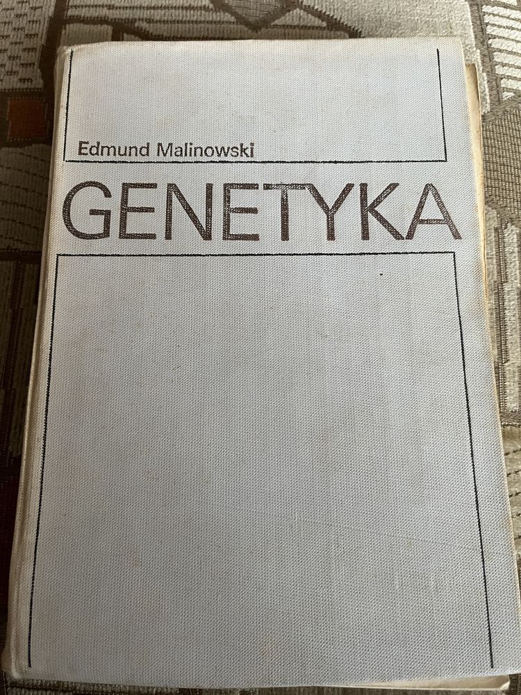Genetyka Edmund Malinowski 1978r.