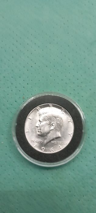 Moneta srebrna pół dolarowa