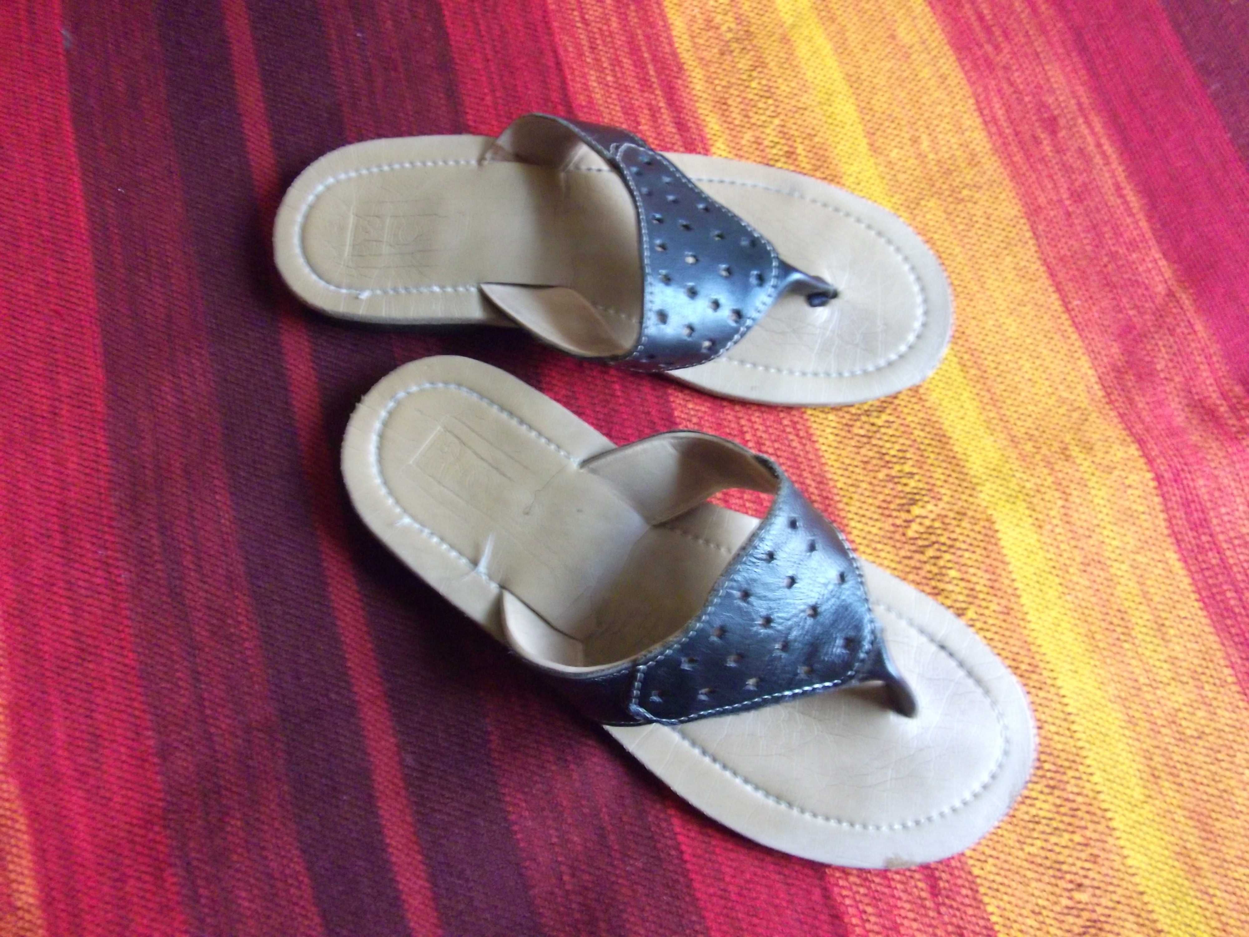 Sandálias Marroquinas em PELE / Moroccan leather sandals – n. 37