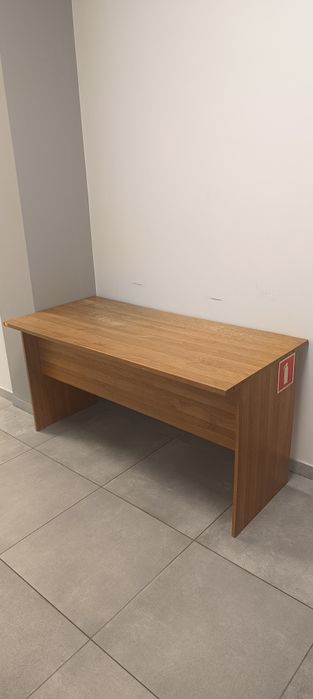 Biurko duże drewniane