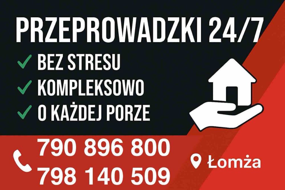 Przprowadzki oraz utylizacja starych mebli