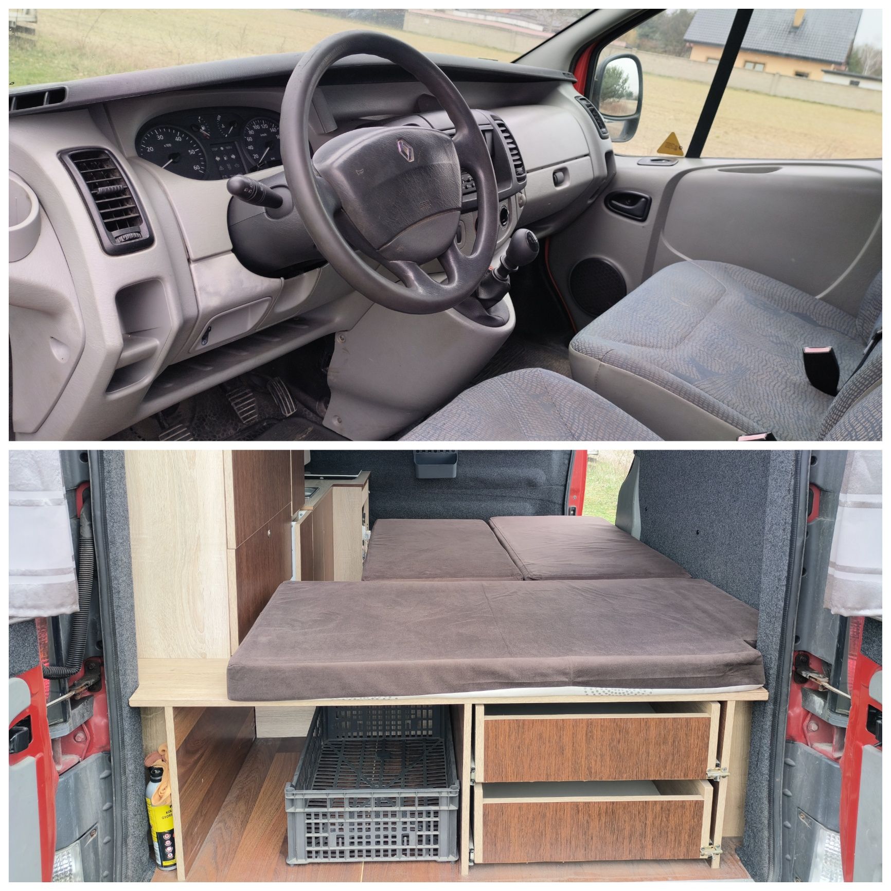 Renault Trafic 1.9 Dci Kamper Nowe Opony Max Wysoki Max Dlugi Kamperva