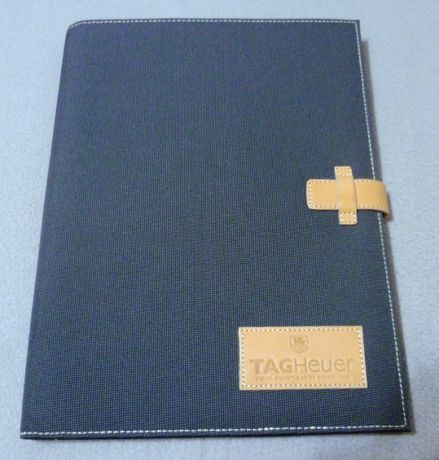 Tag Hauer - Original pasta capa dossier c/ caderno da marca