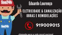 Eletricista Canalizador urgente COIMBRA SOS24H