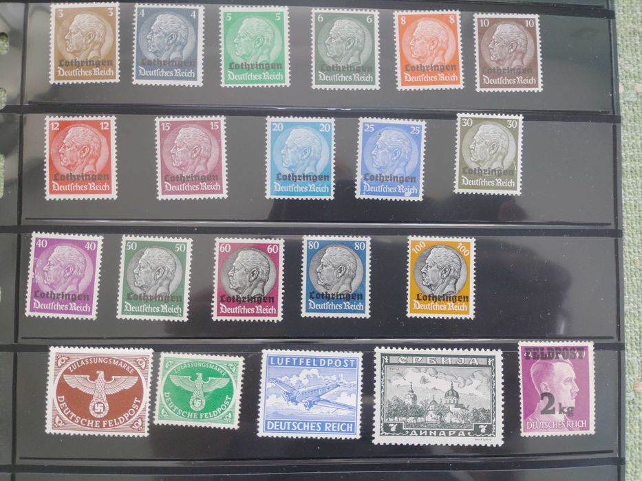 Stare znaczki Lotaryngia