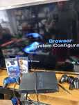 PlayStation 2 ps2 konsola dwa pady dwie gry