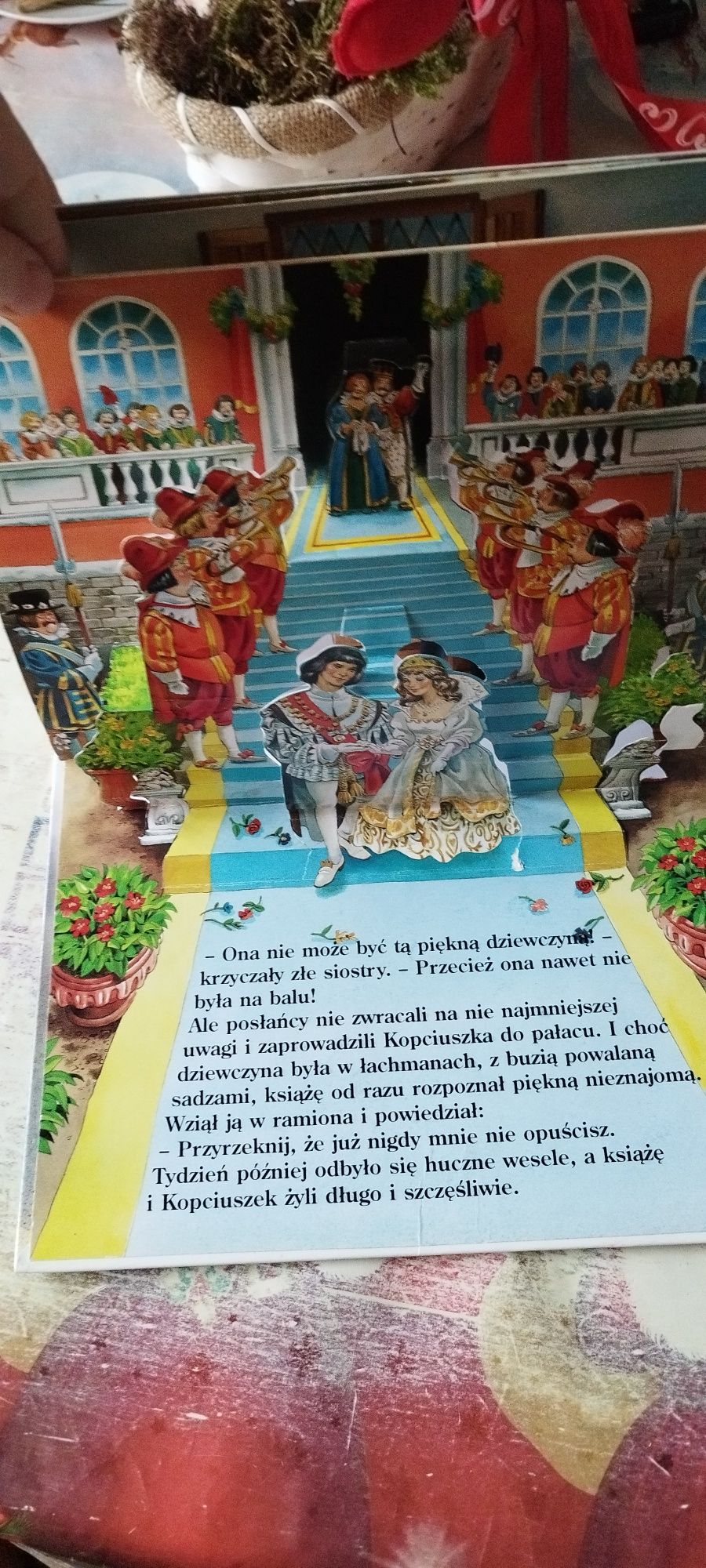 Książka kopciuszek 3 d