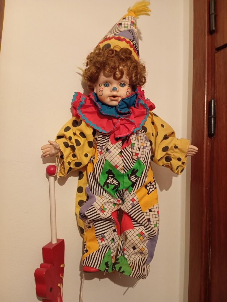 Boneco Palhaço 40 cm