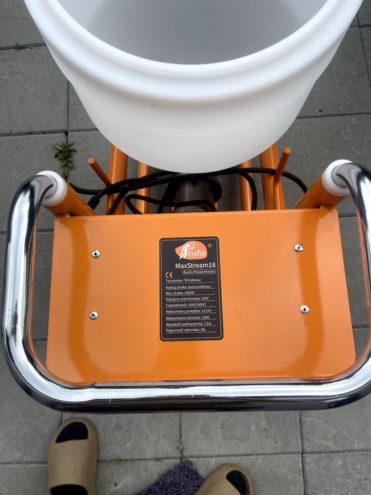 Agregat tynkarski Rosfix MaxStream18 MS18 | 1800W 12 l/min Faktura VAT