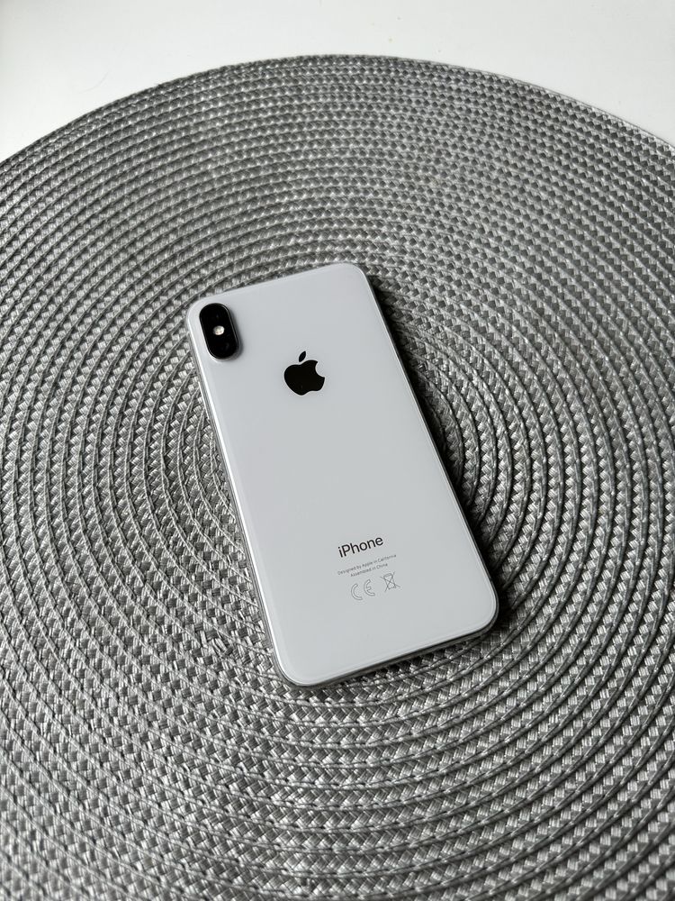 Iphone X 256GB, ідеал, Neverlock(айфон Х 256гб білий)