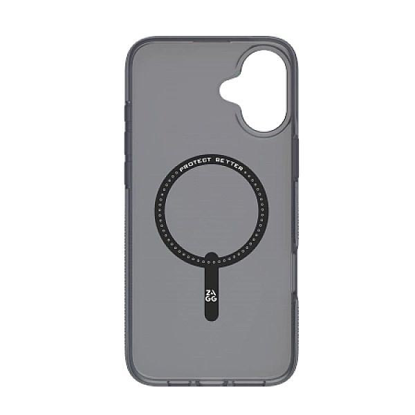Etui ZAGG Milan Snap z MagSafe do iPhone 16 Plus - zielono-fioletowe